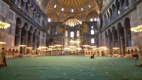 Ayasofya Mosque Hagia Sophia Stock Footage 190865341