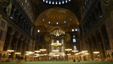 Ayasofya Mosque Hagia Sophia Stock Footage 190867699