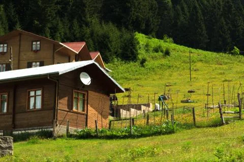 Ayder plateau Stock Photos