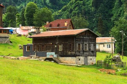 Ayder plateau Stock Photos