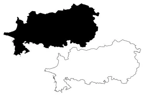 Aydin map vector.... Stock Illustration