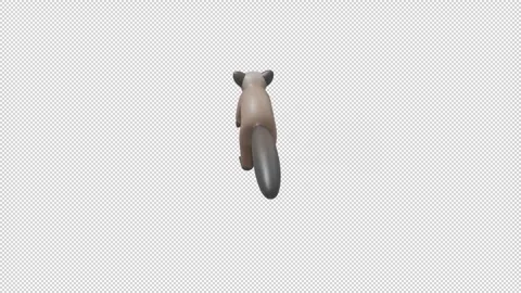 Aye-aye - Loop Alpha HD ProRes Stock Footage 328024999