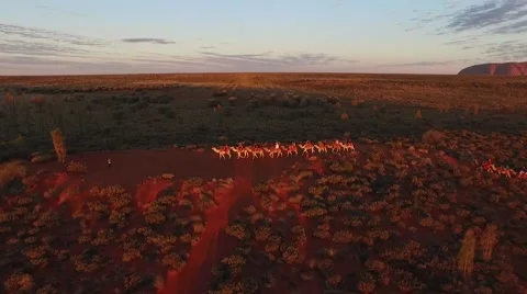 Ayers Rock, Uluru Stock Footage 62932266