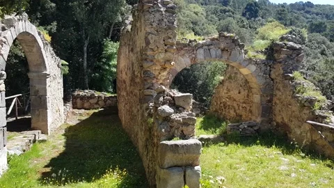 Aymerich castle in Sardinia Stock Footage 202073548
