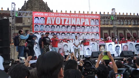 Ayotzinapa was the state Stock Footage 46481357