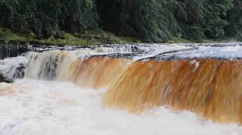 Aysgarth falls Stock Footage 47875519