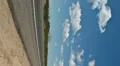 AZ highway 93 in the middle of nowhere in timelapse HD 동영상