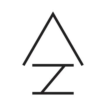 Az initial letter vector logo Stock Illustration