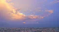 AZ monsoon 2010 - colorful desert storm clouds at dusk - time lapse HD Footage