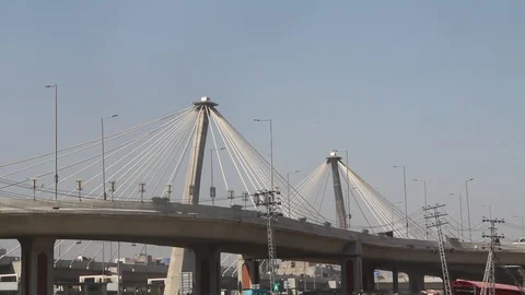Azadi Chowk Interchange Lahore Stock Footage 86612125