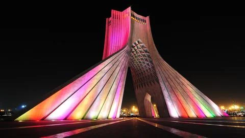 Azadi Tower Foto stock