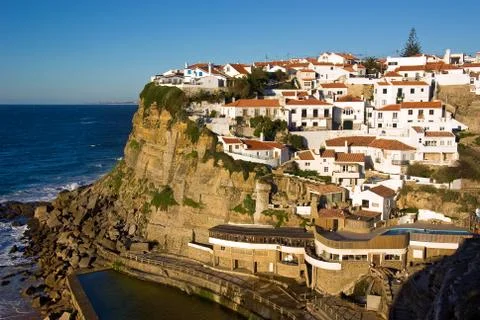Azenhas do mar Stock Photos