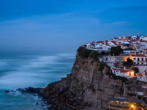 Azenhas do mar Stock Photos