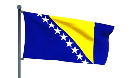 Azerbaijan Flag Stock Footage 150195333