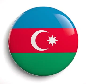 Azerbaijan flag Stock Illustration