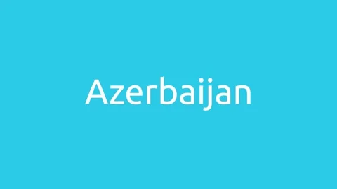 Azerbaijan Vídeo Stock 140391167
