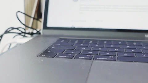Azerty Keyboard Stock Footage 86785925