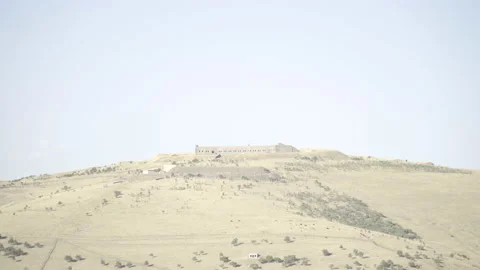Aziziye bastion wide angle plan Stock Footage 212112831