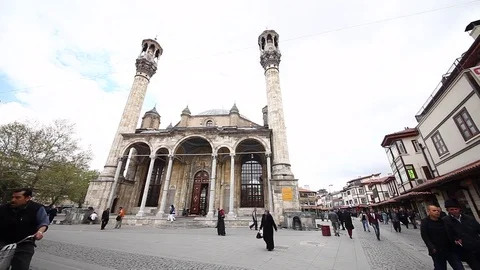 Aziziye mosque, konya. Vídeo Stock 73942710