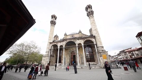 Aziziye mosque, konya. Vídeos de archivo 73946691