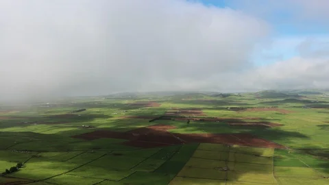Azores time lapse - Serra do Cume in Terceira - cloudy day Stock-Footage 90915171