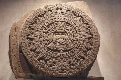 The Aztec Calendar Stock Photos