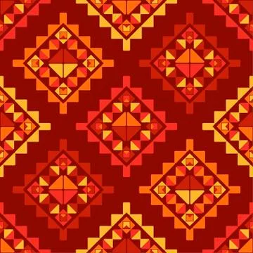 Aztec elements. Stockillustratie