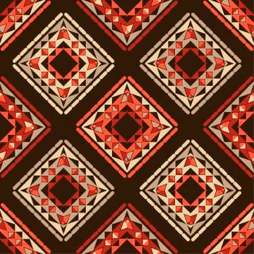 Aztec elements. Illustrazione stock