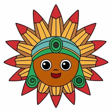 Aztec-empire Stock Illustration