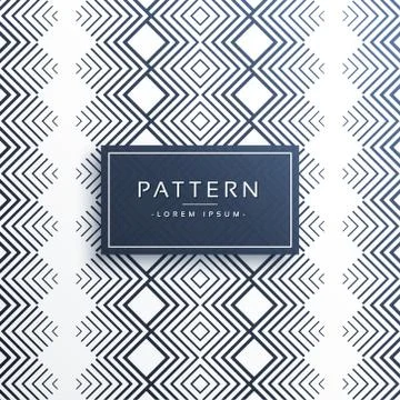 Aztec line pattern vector design Stock Illustration