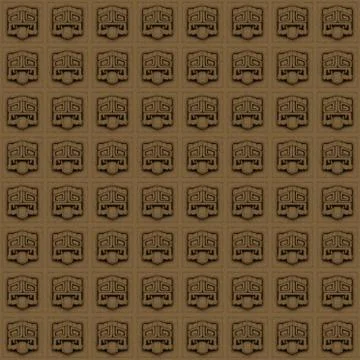 Aztec mythology backgrounds Stock Illustration
