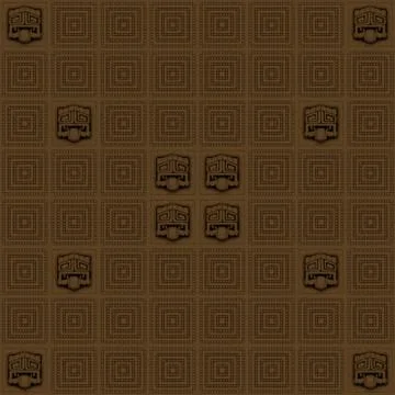 Aztec mythology backgrounds Stock Illustration