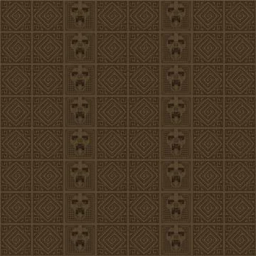 Aztec mythology backgrounds Stock Illustration