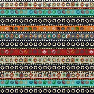 Aztec pattern 2 Stock Illustration