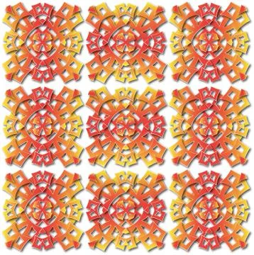 Aztec pattern Illustrazione stock