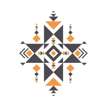 Aztec pattern Illustrazione stock