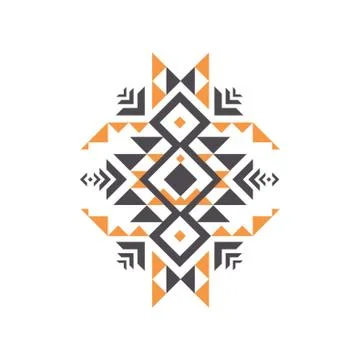 Aztec pattern Stock Illustration