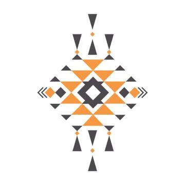 Aztec pattern Illustrazione stock