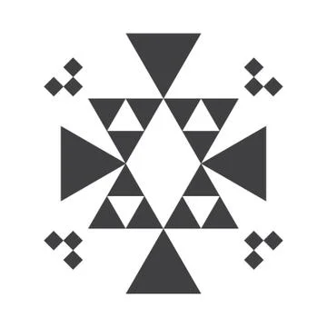 Aztec pattern Stock Illustration