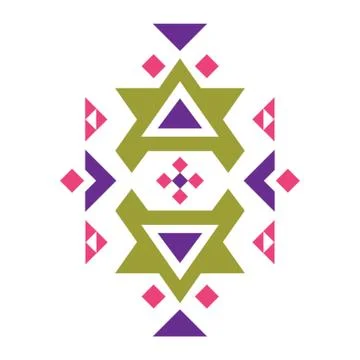 Aztec pattern Stock Illustration