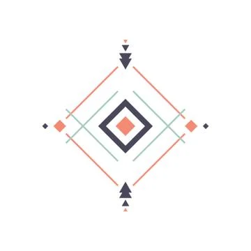 Aztec pattern 스톡 일러스트