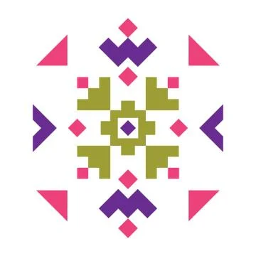 Aztec pattern イラスト素材