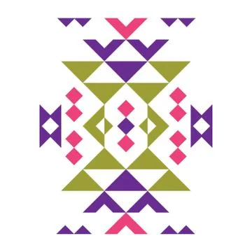 Aztec pattern 스톡 일러스트