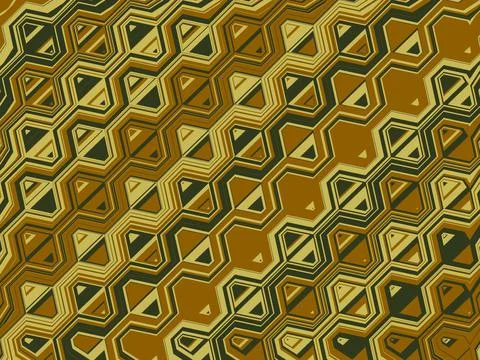 Aztec Pattern Stock Illustration