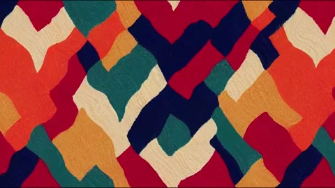 Aztec print. Mexican seamless animation. Ethnic ornament. Tribal stripes Stock Footage 220114855