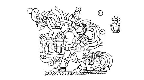 quetzalcoatl drawing
