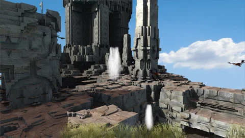 Aztec ruins Stock Footage 137296099