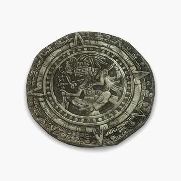 Aztec stone 3D Model