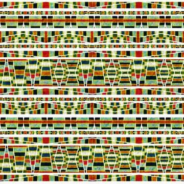 Aztec style pattern Stock Illustration