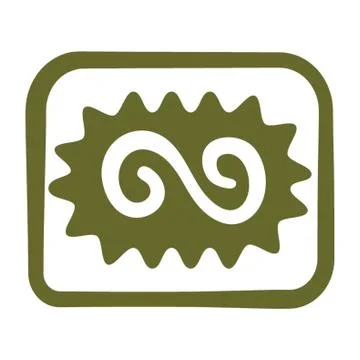 Aztec symbol design Stock-Illustration